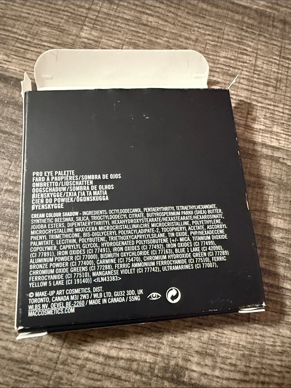 NWT MAC Cosmetics The Bad Girl Pro Eye Palette